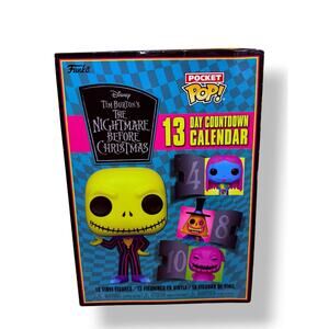 Funko Pocket Pop! Nightmare Before Christmas 13 Day Advent Calendar Blacklight
